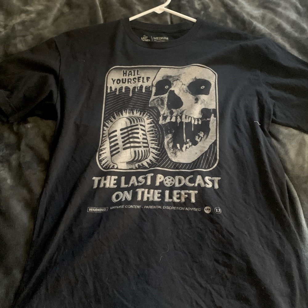 Last pod cast on earth hot topic shirt
